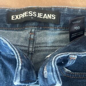 EXPRESS Dark Wash Jeans- size 00R